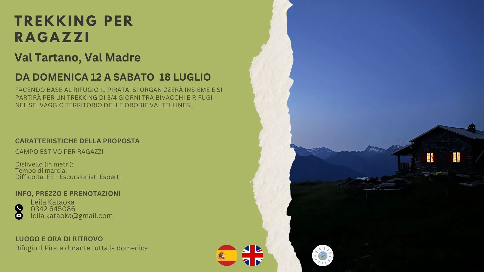 Trekking per ragazzi