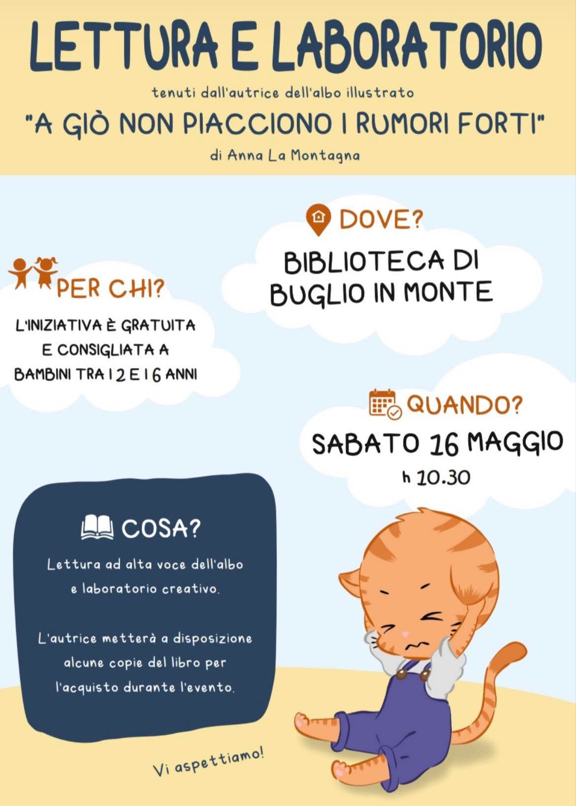 Lettura e laboratorio per bambini