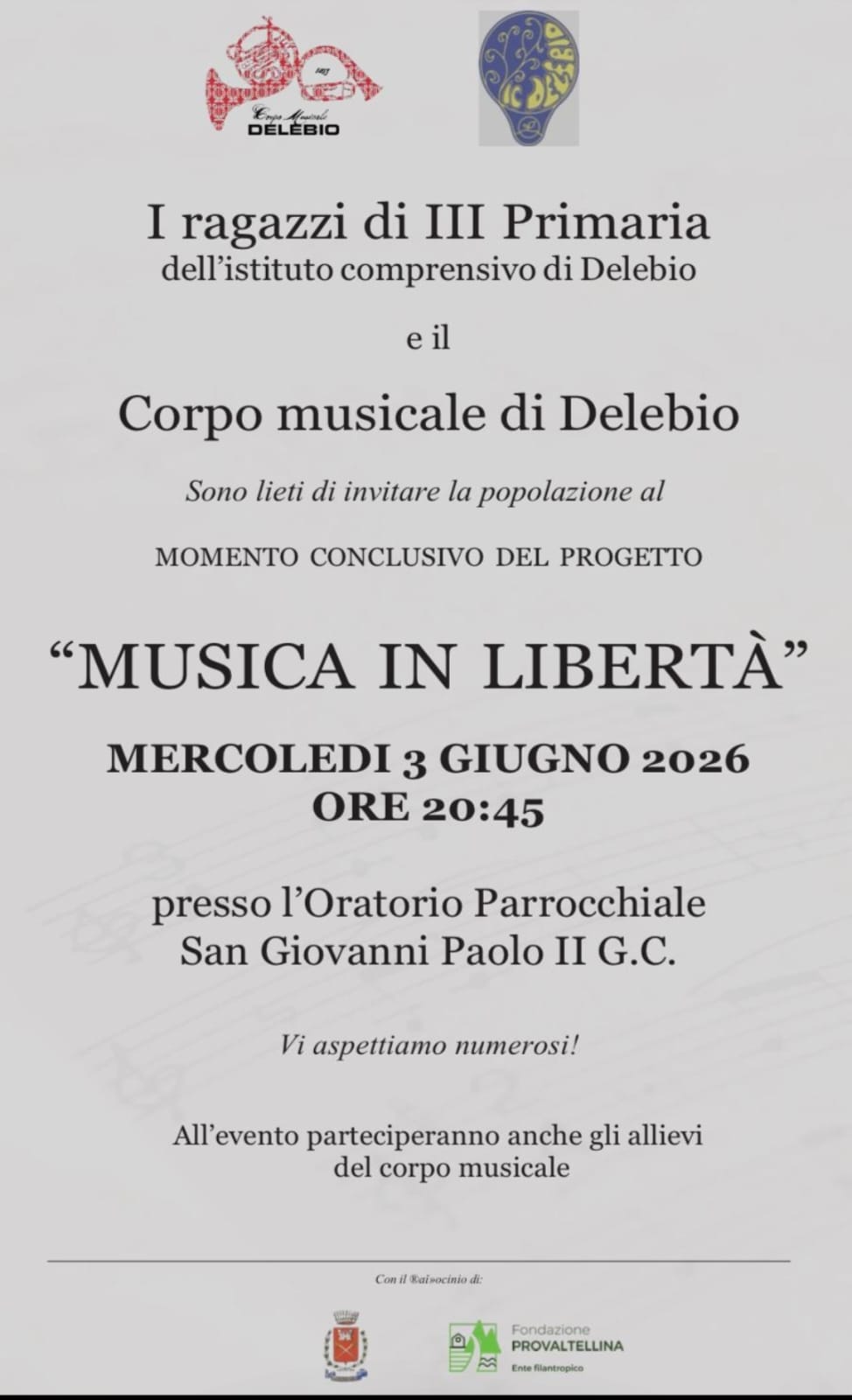 Concerto del corpo musicale di Delebio