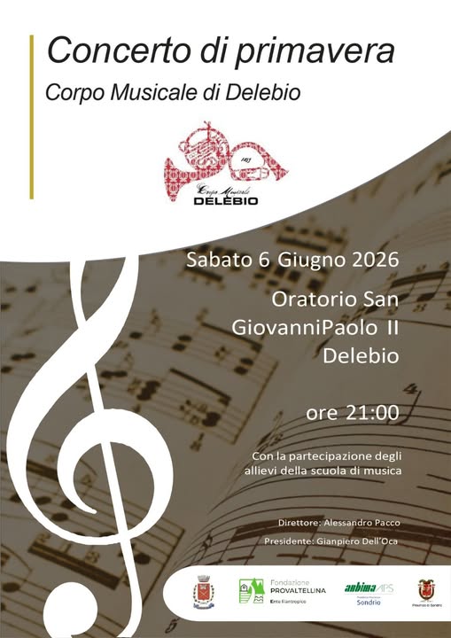 Concerto del Corpo Musicale di Delebio 