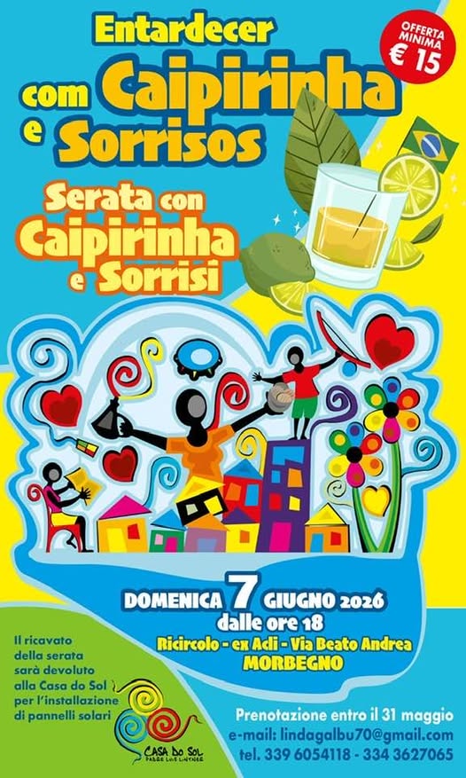 sorrisi e caipirinha al Ricircolo di Morbegno