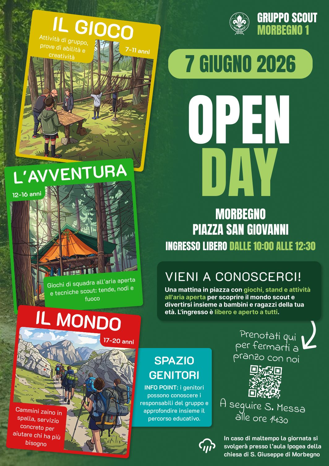Open day scout