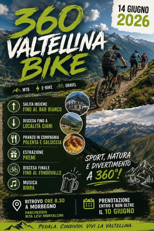 Pedalata in compagnia fino al Bar Bianco