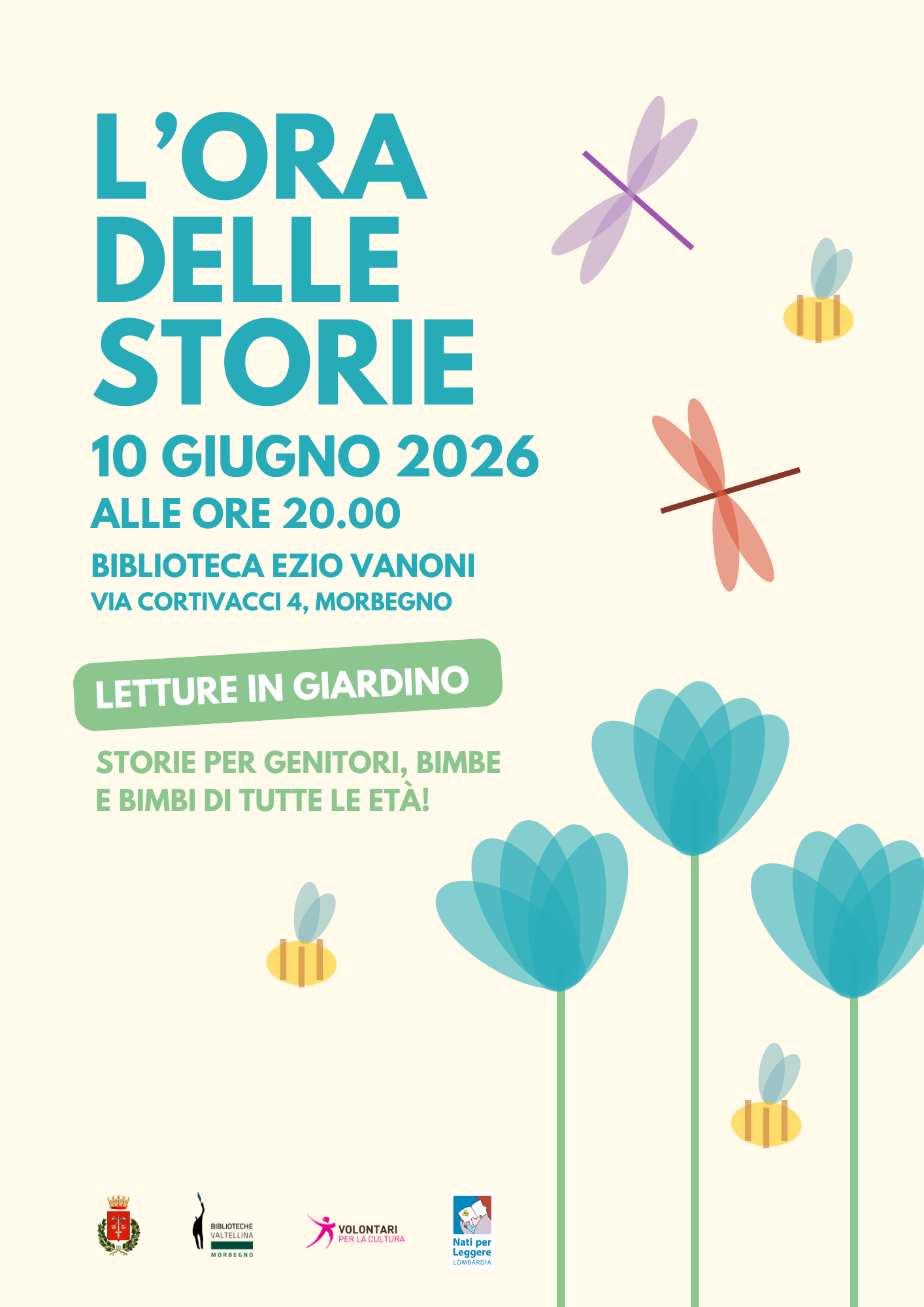 Letture serali in giardino