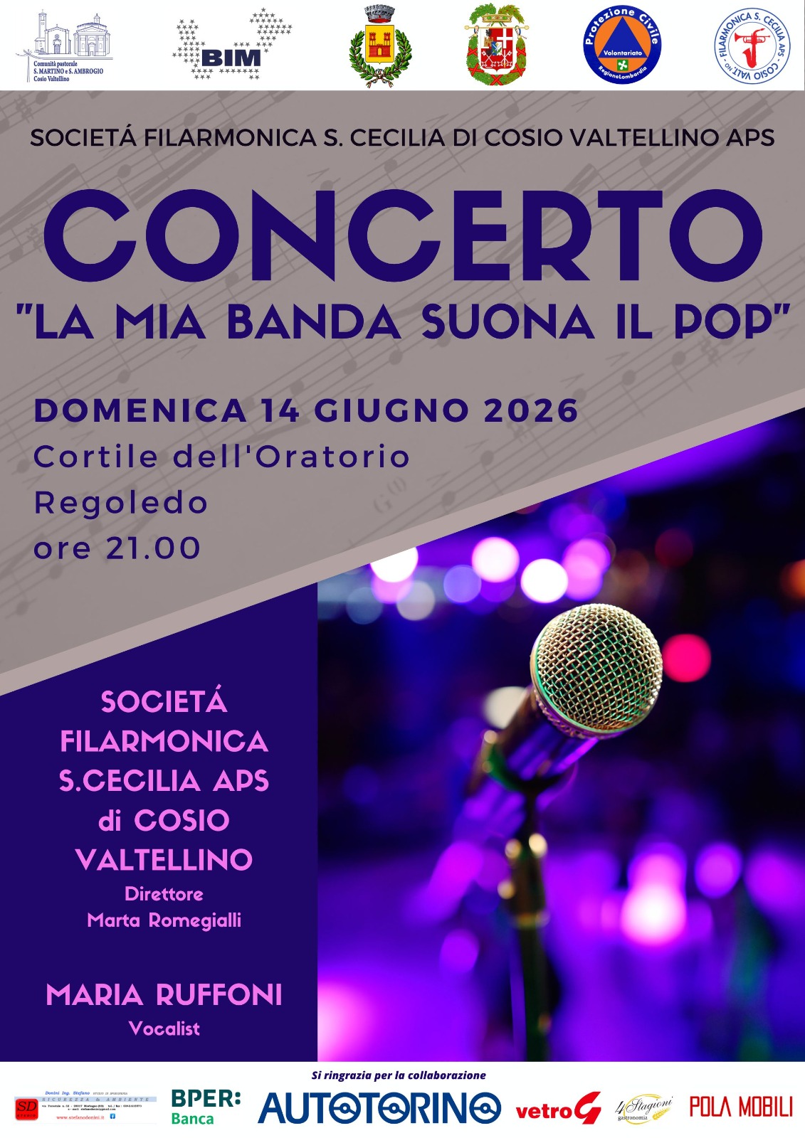 Concerto della Filarmonica S.Cecilia di Cosio Valt.no