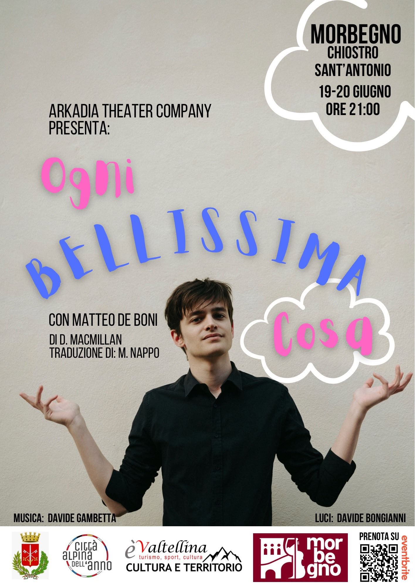 Spettacolo teatrale al complesso S.Antonio