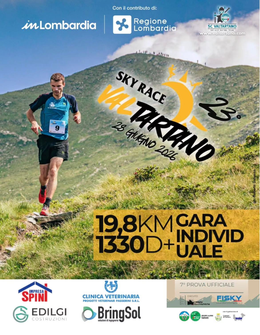 23° ValTartano SkyRace