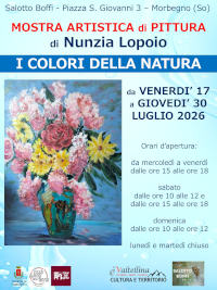 Mostra artistica di pittura di Nunzia Lopoio
