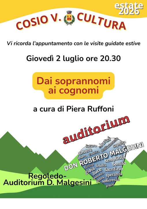 Visite guidate cosio