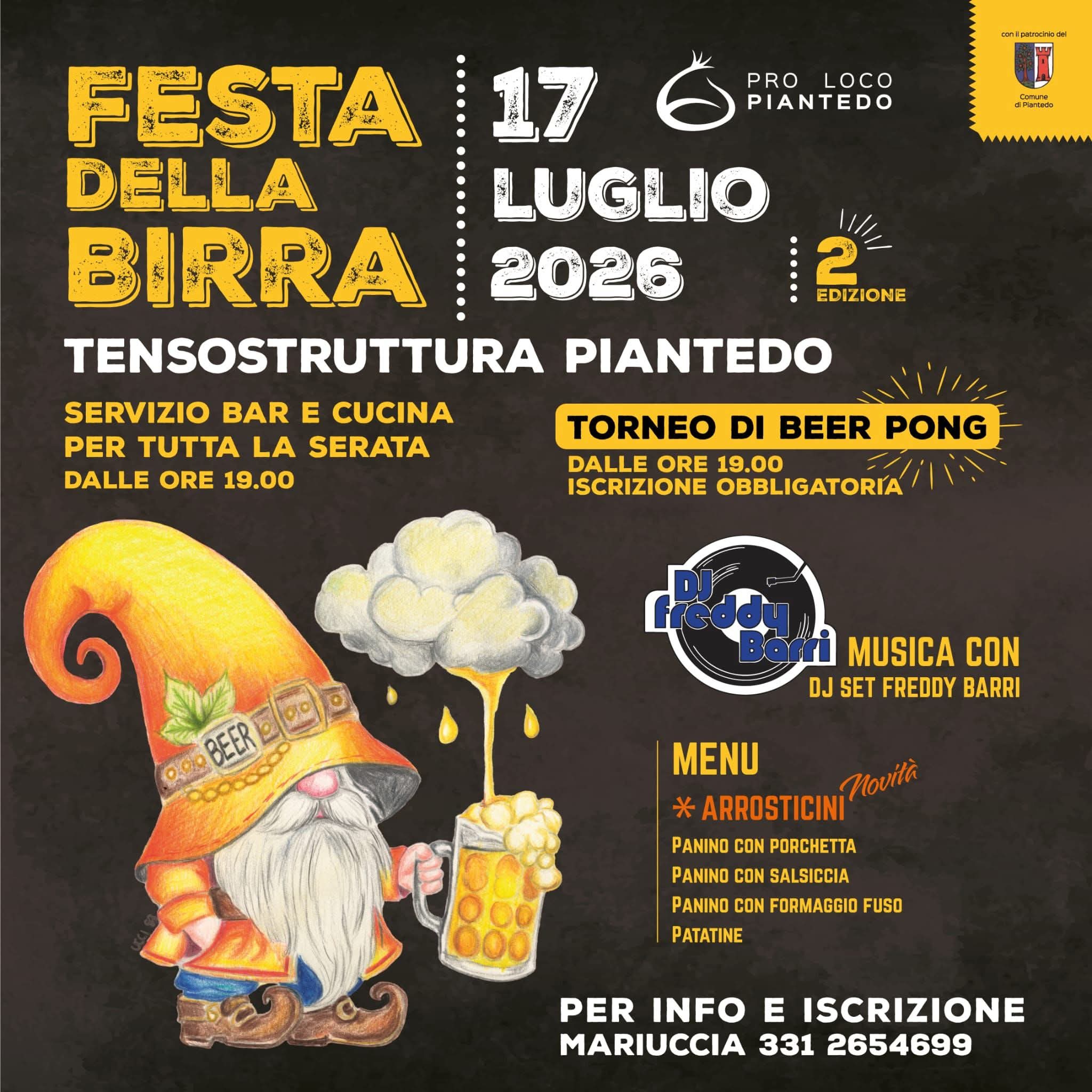 Festa della birra a Piantedo