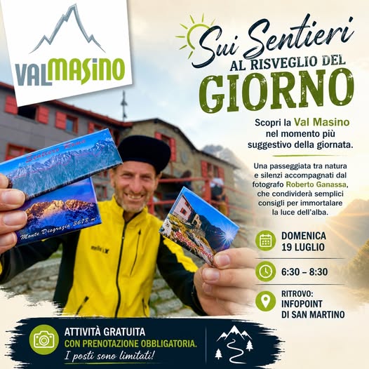 Scopri la Val Masino all'alba