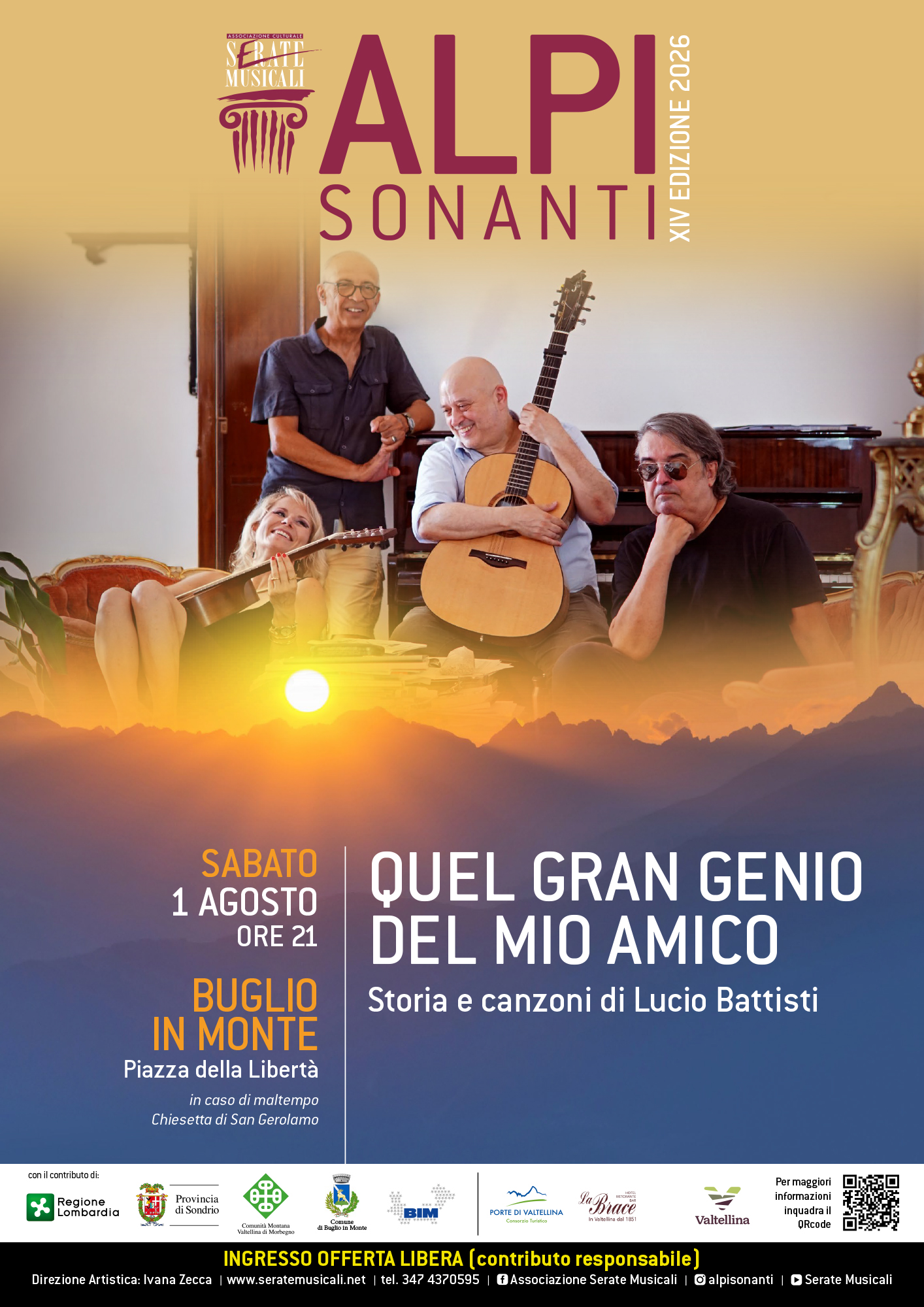 alpi sonanti - quel gran genio del mio amico