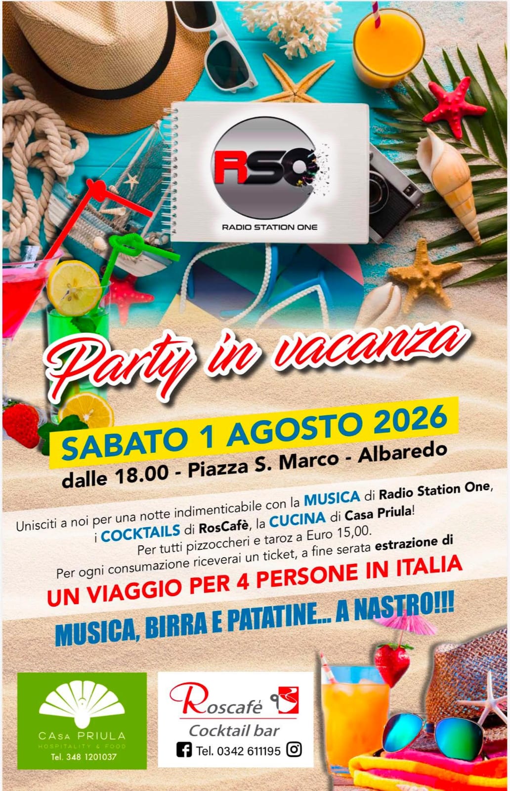 party in vacanza