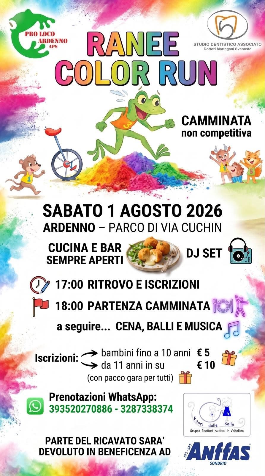 Camminata non competitiva ad Ardenno