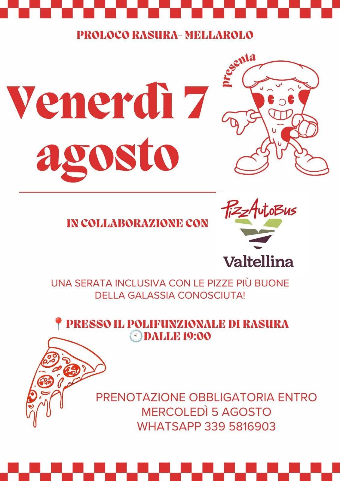 serata pizza rasura