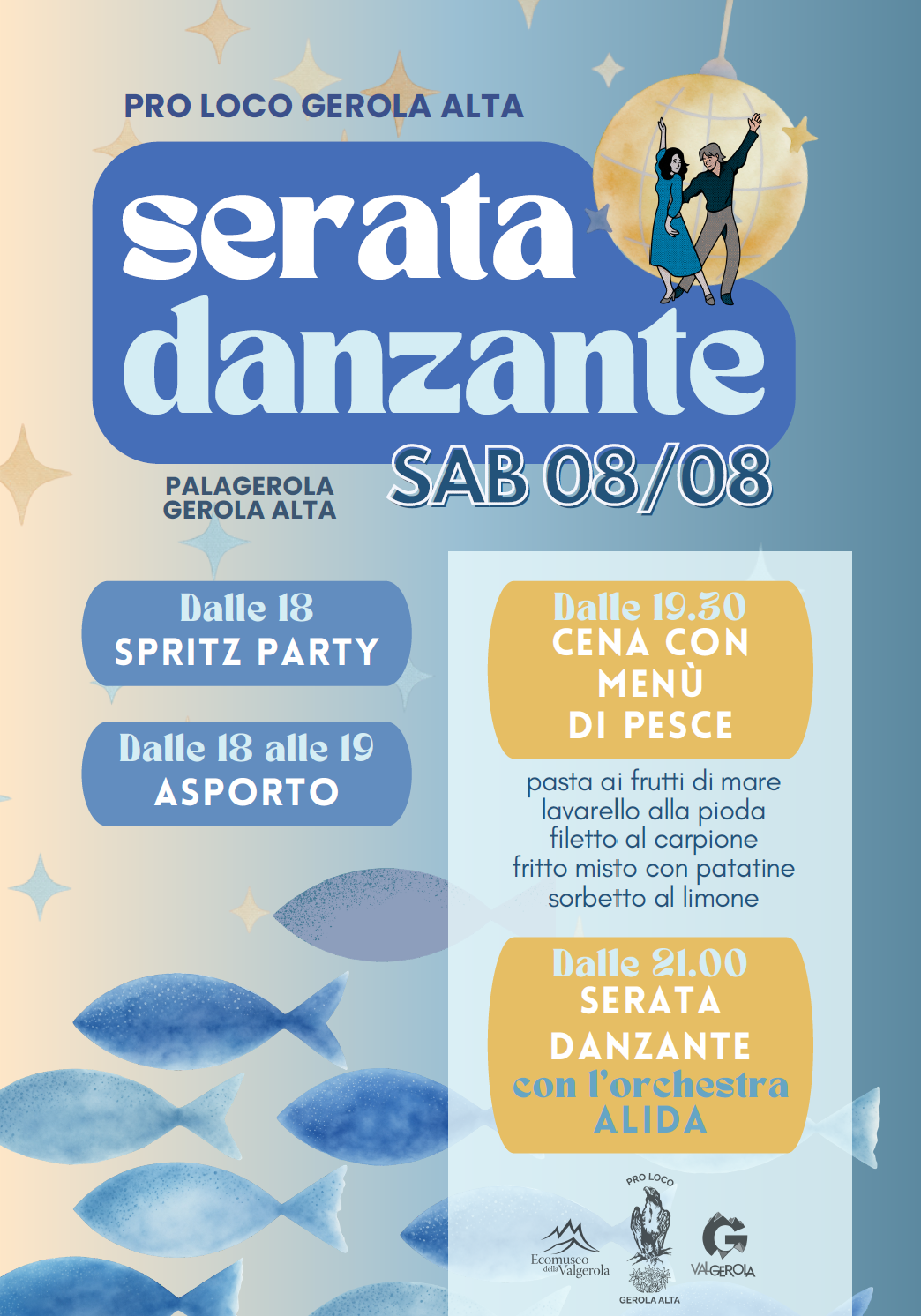 Serata danzante in Valgerola
