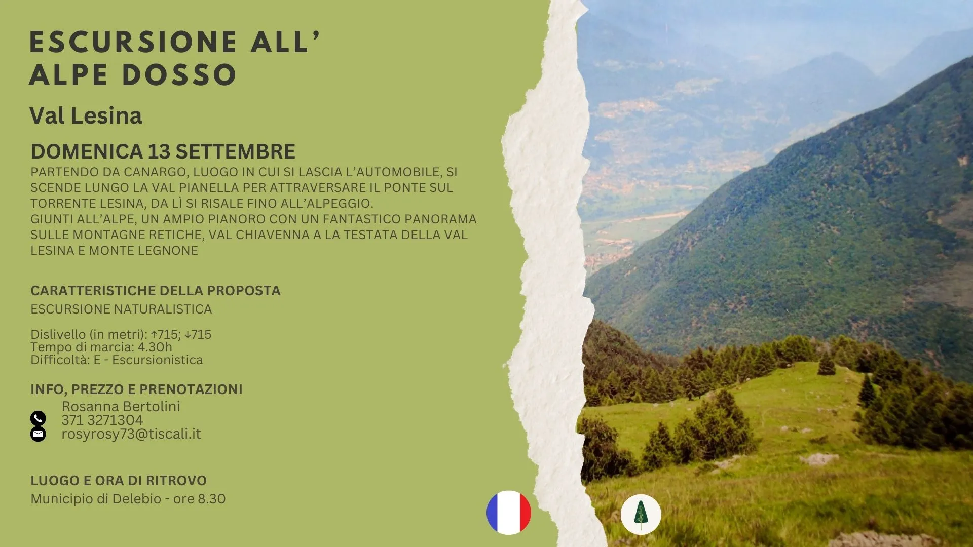 Escursione in Val Lesina