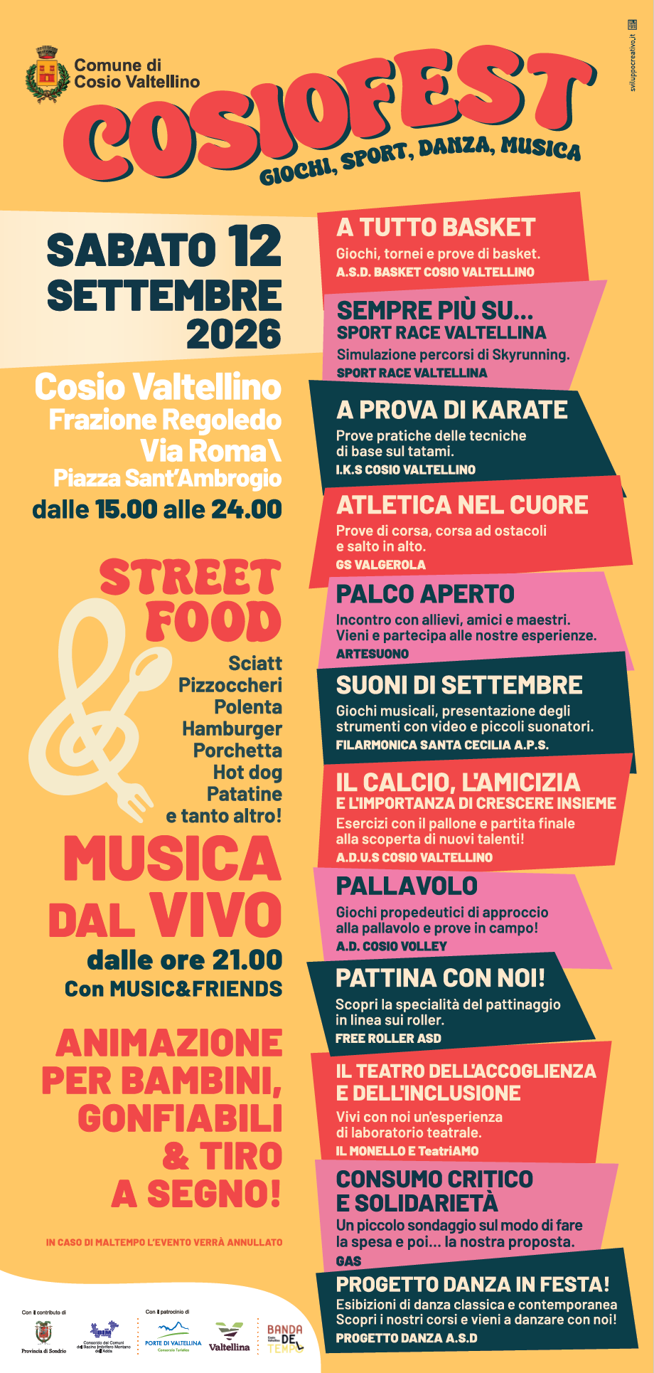Cosiofest programma