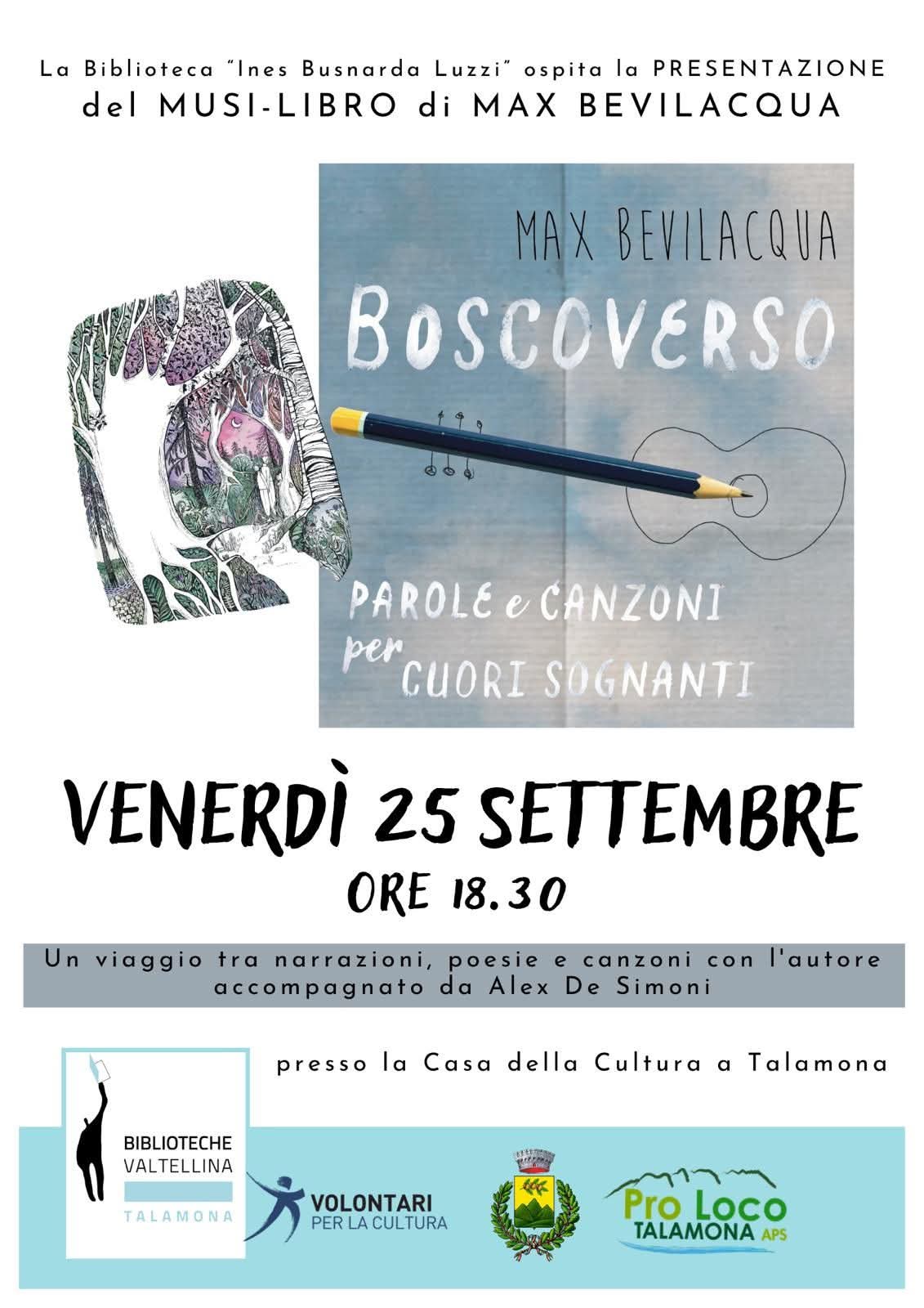 Presentazione del musi-libro di Max Bevilacqua
