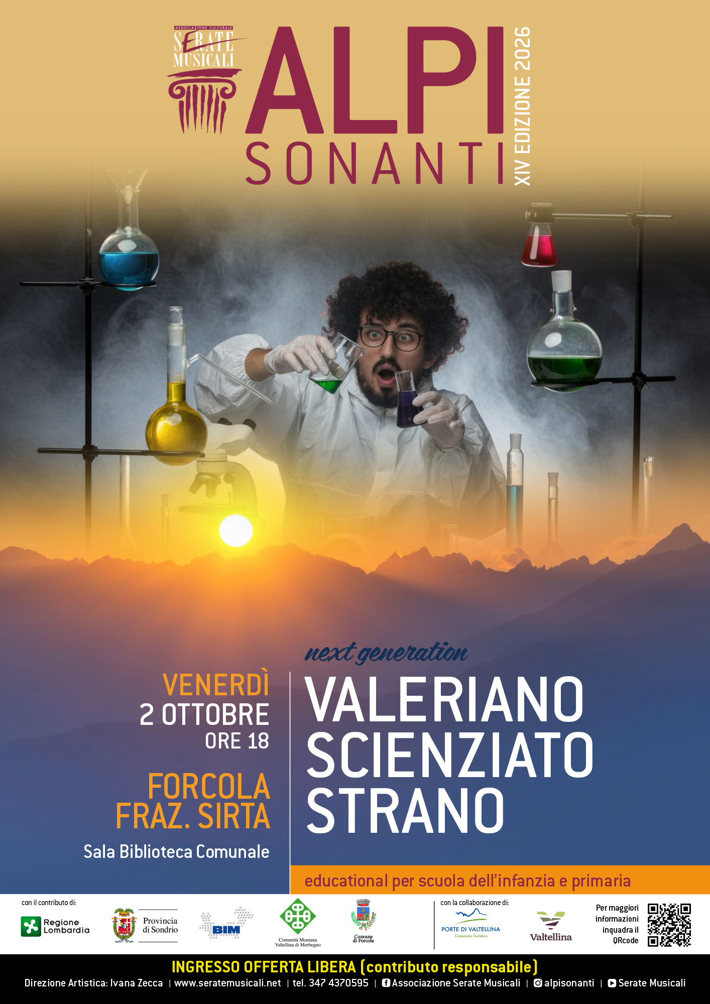 alpi sonanti - valeriano scienziato strano