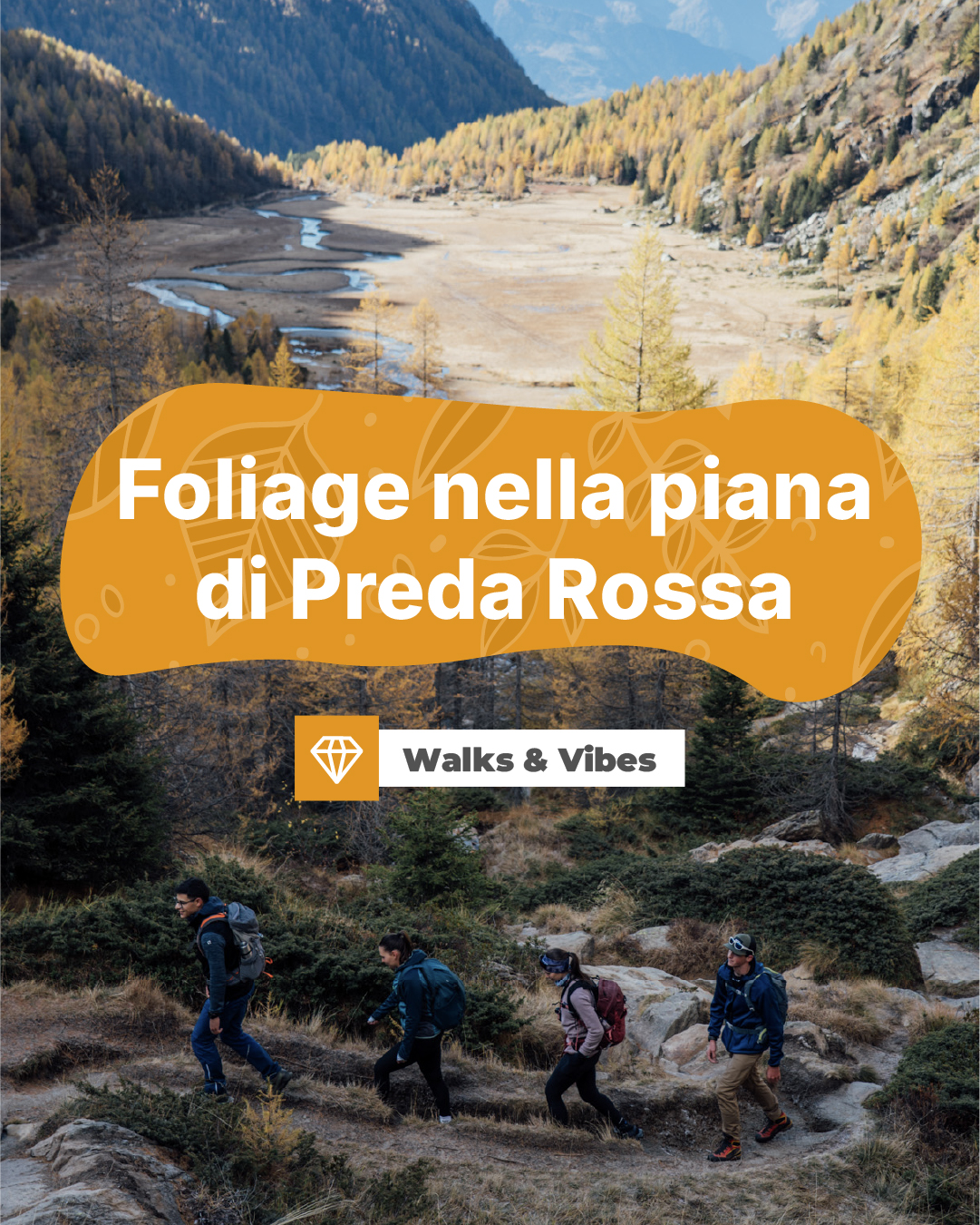 walks&vibes preda rossa