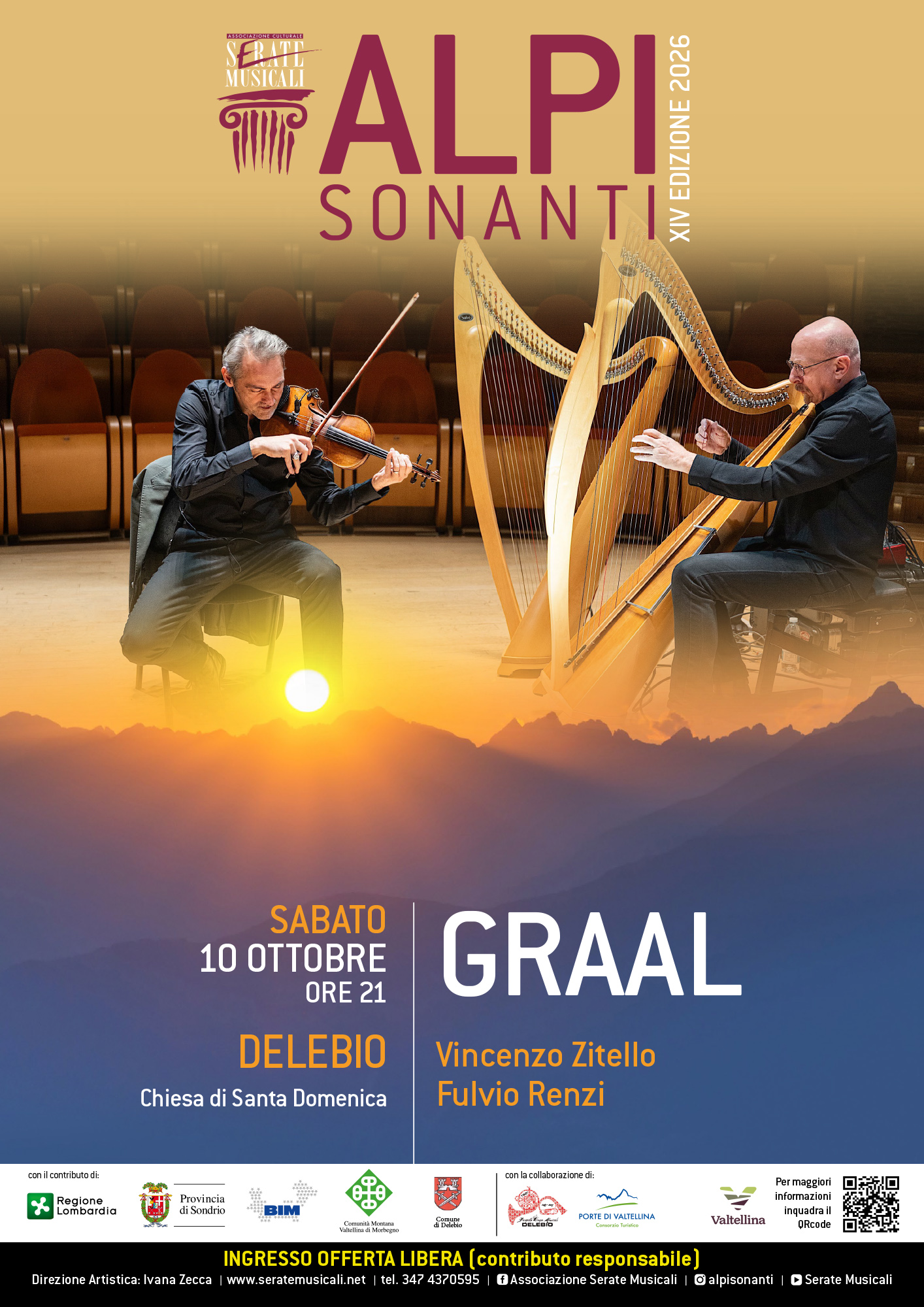 Concerto Alpi Sonanti a Delebio