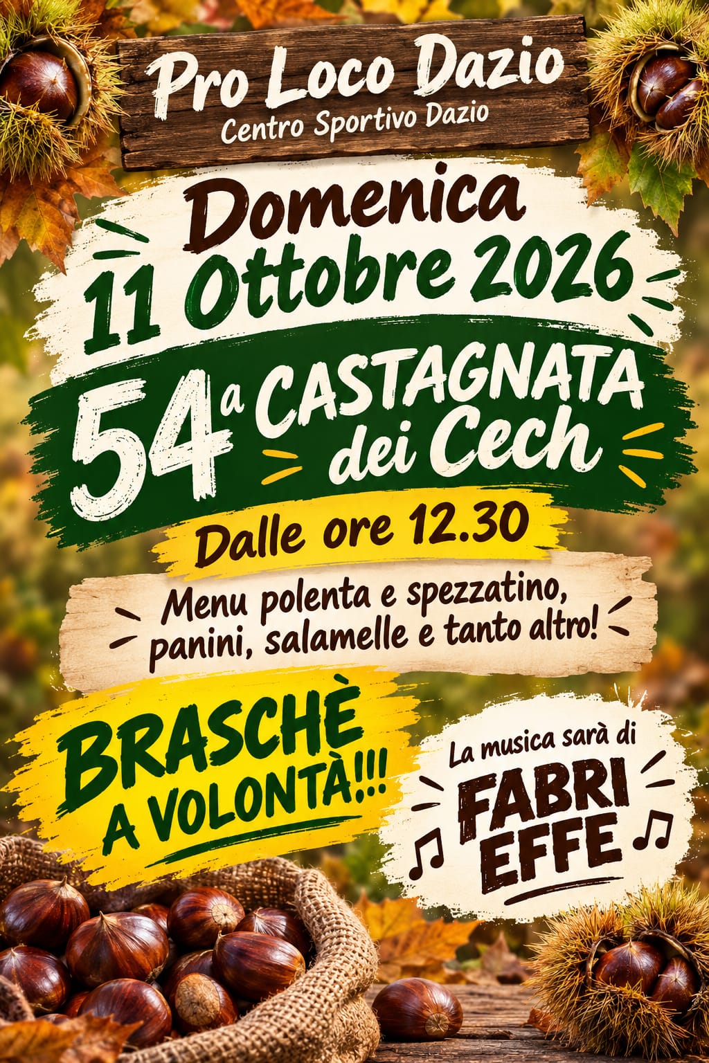 Castagnata a Dazio
