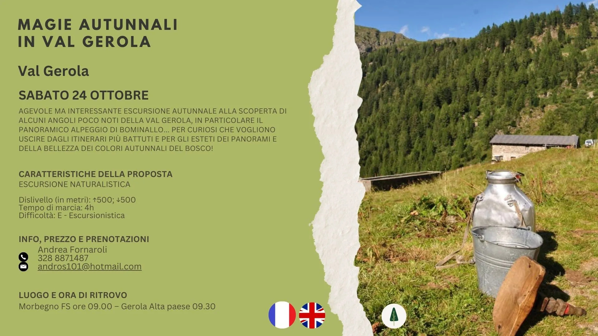 Escursione con le guide del parco