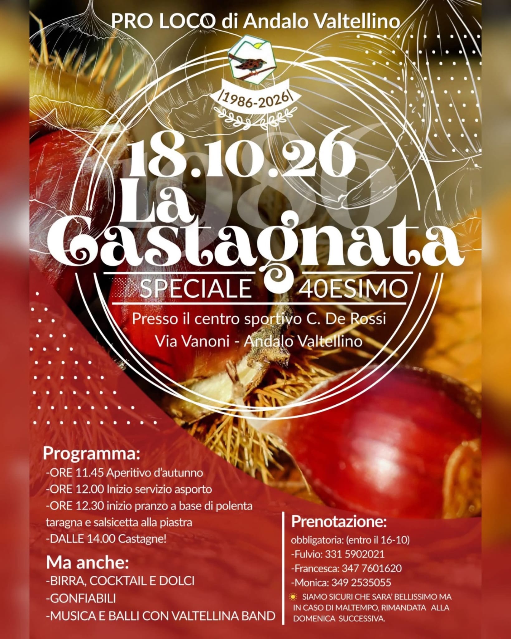 castagnata andalo