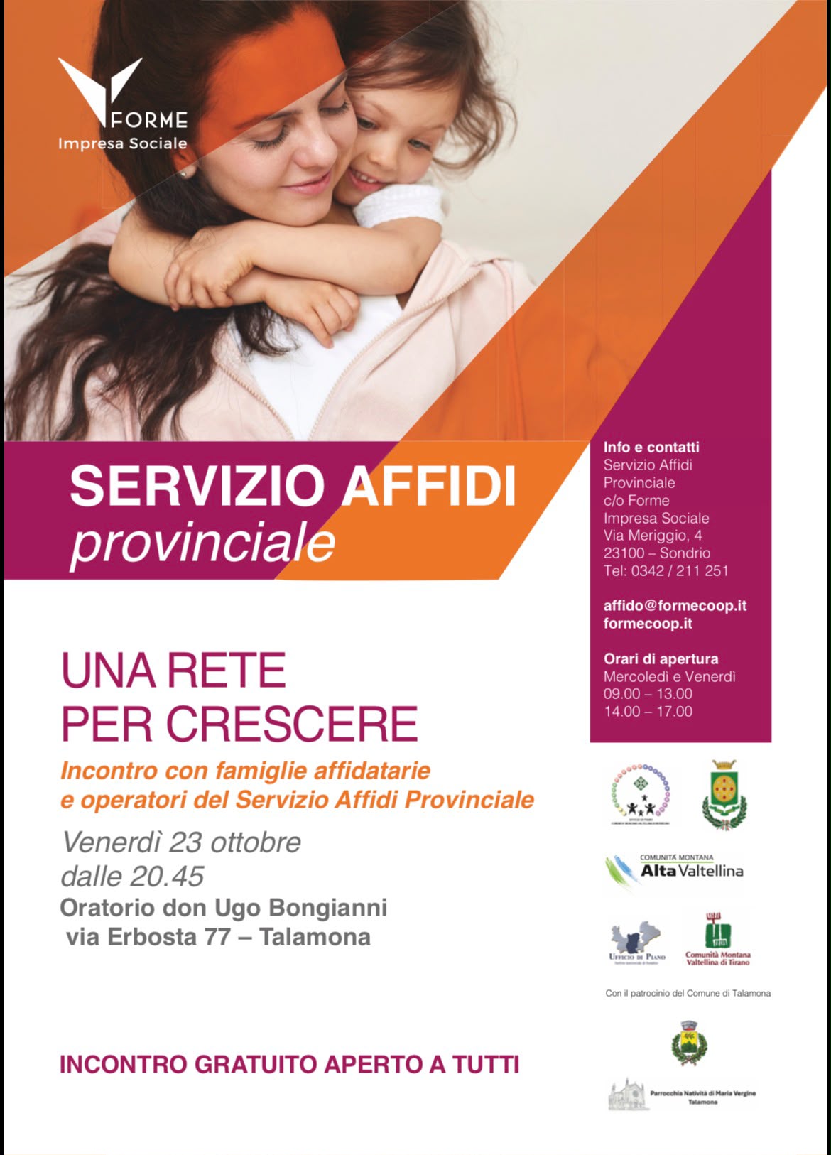 Una rete per cresecere