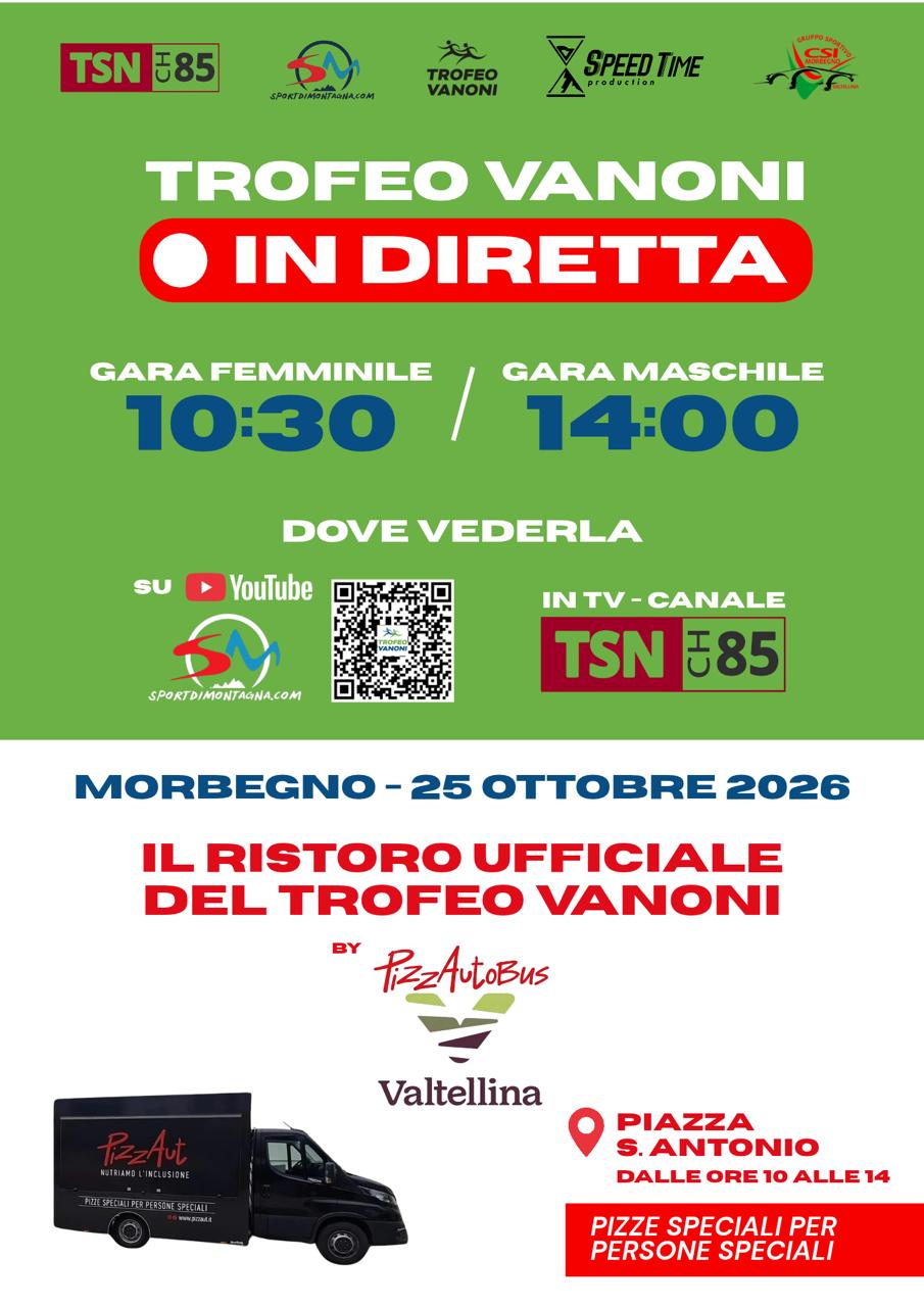 trofeo vanoni diretta