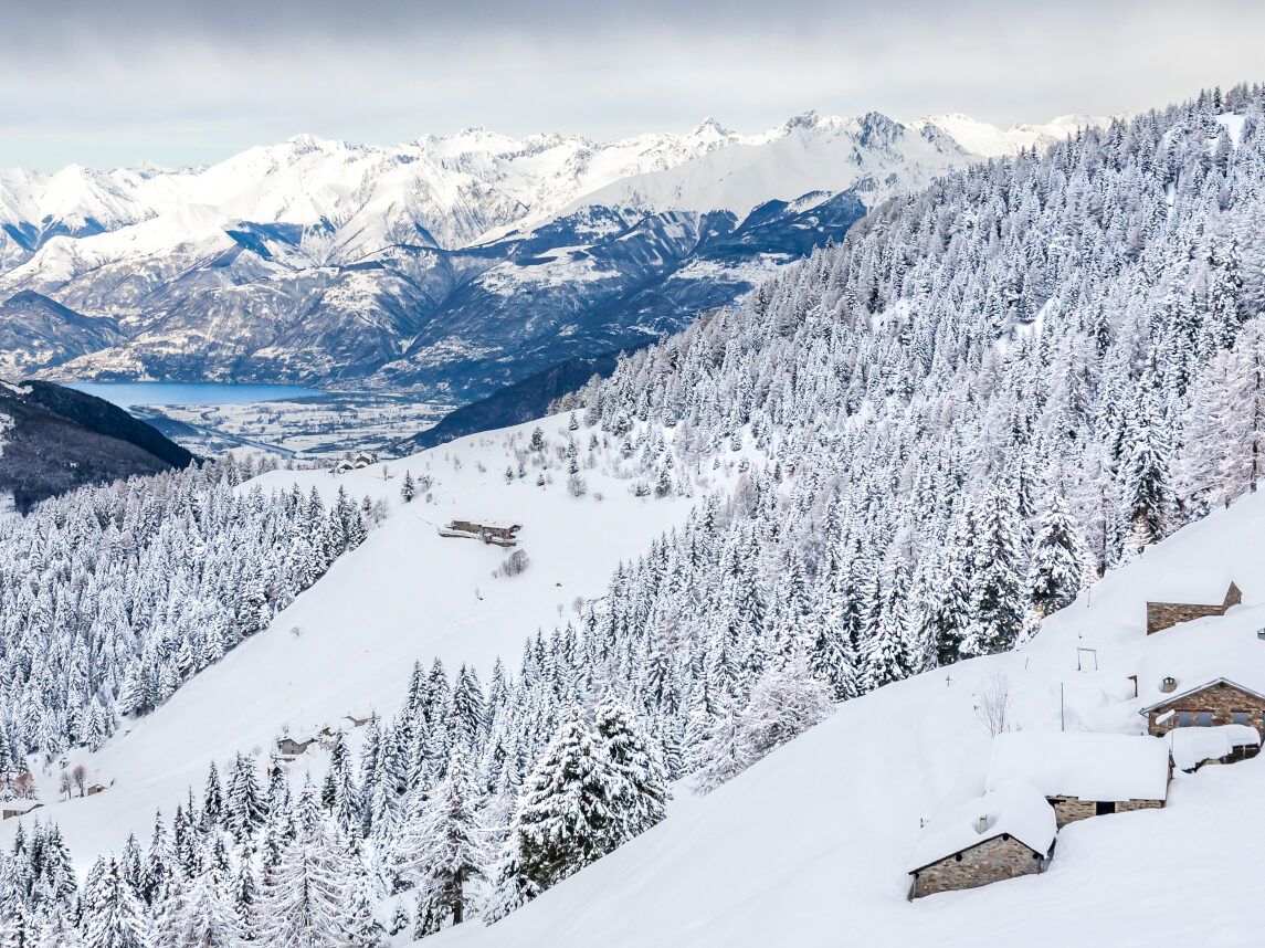albaredo alpe piazza ciaspolate neve inverno