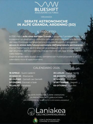 Serate astronomiche