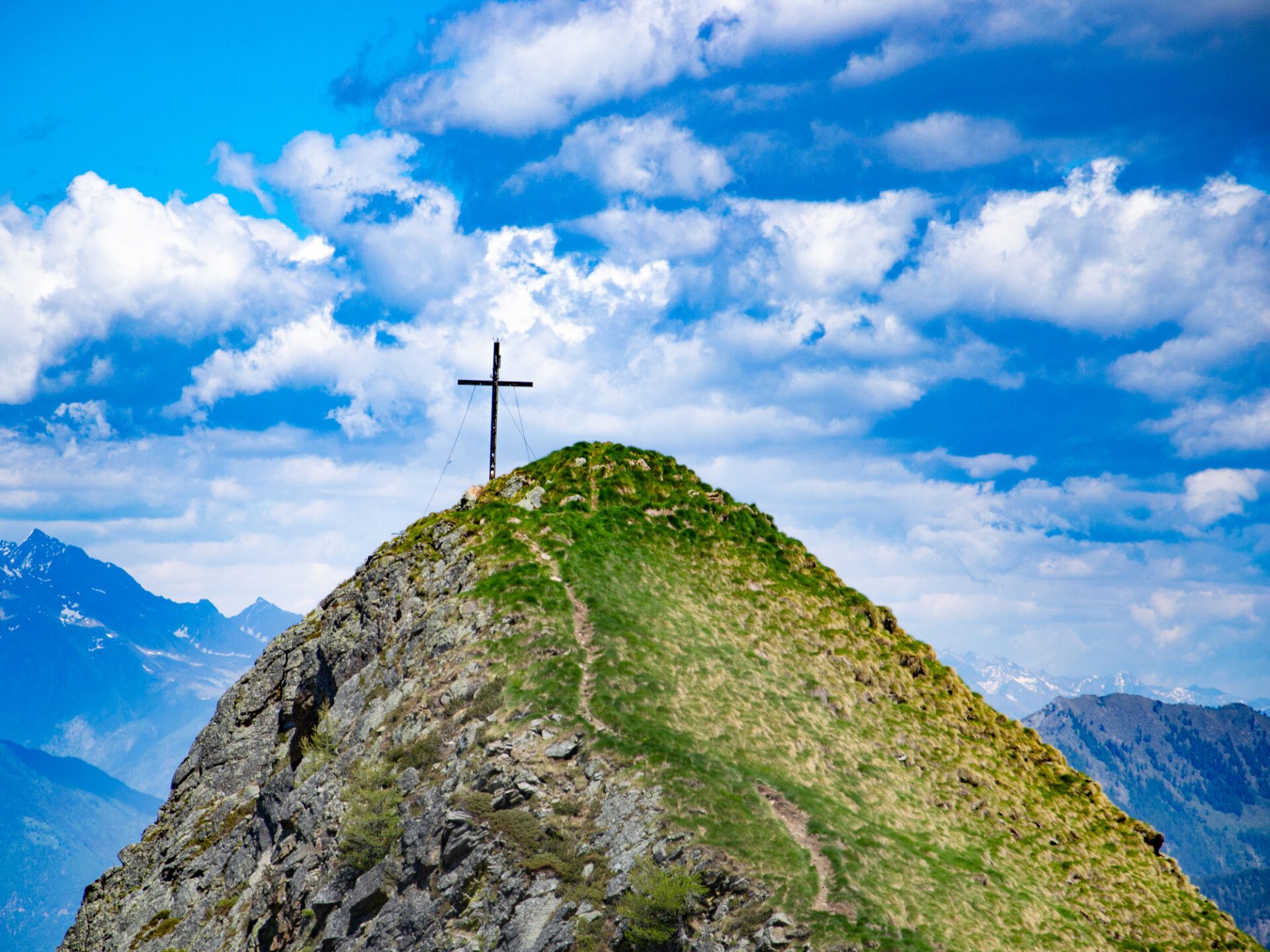 cima rosetta panoramica croce