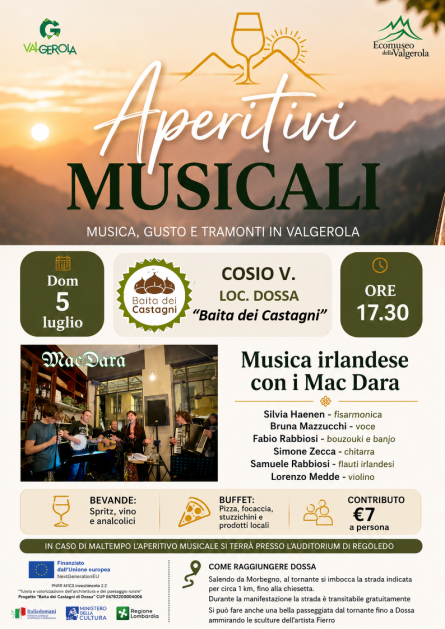 aperitivo musicale a dossa