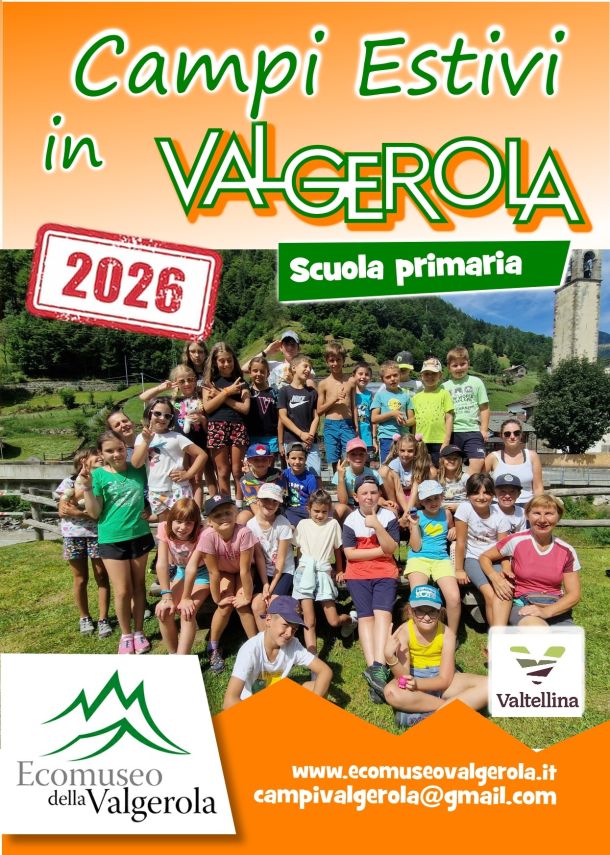 campi estivi 2026 a Gerola