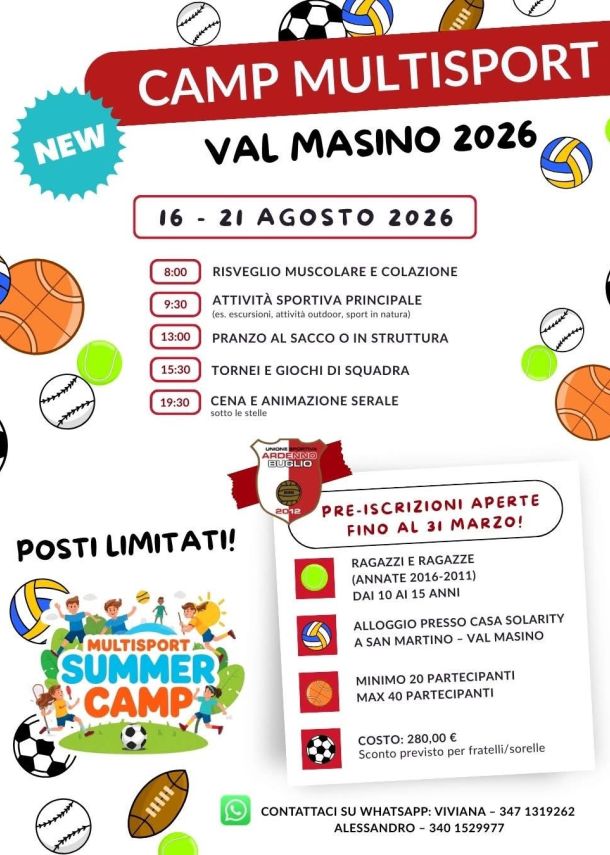 campo estivo Valmasino