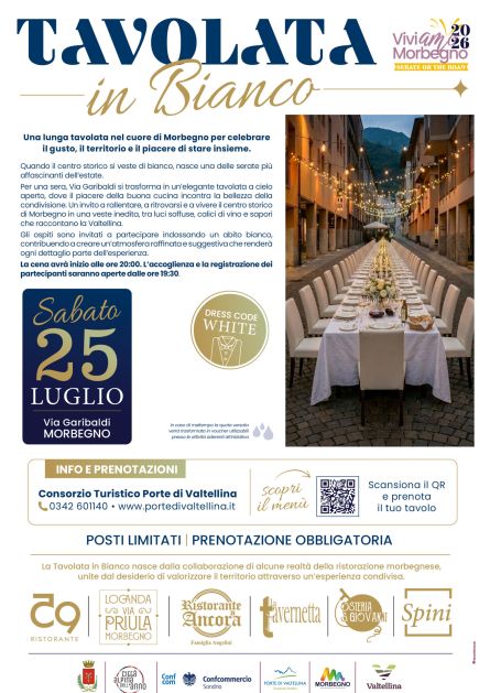 Tavolata in bianco