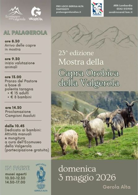 Mostra della Capra orobica della Valgerola