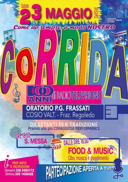 Serata divertimento con la Corrida: dilettanti per tradizione