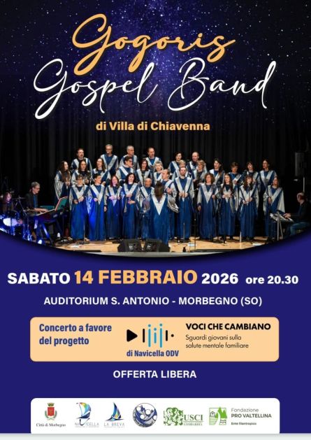 Concerto Gospel all'Auditorium di Morbegno