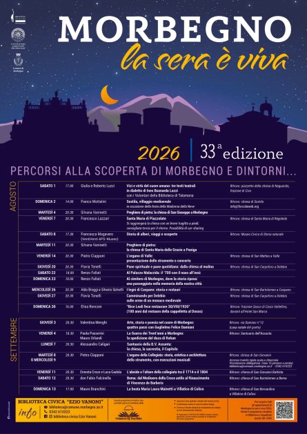 Morbegno la sera è viva