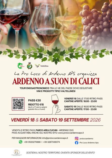 degustazione di vini ad Ardenno