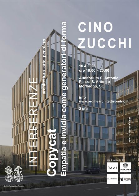 talk organizzato dall'Ordine Architetti di Sondrio