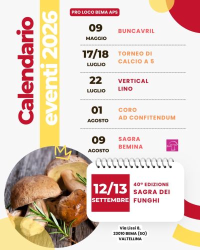 eventi Bema 2026