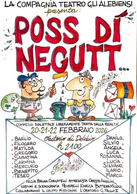 commedia in dialetto a Delebio