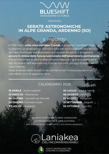 Serate astronomiche