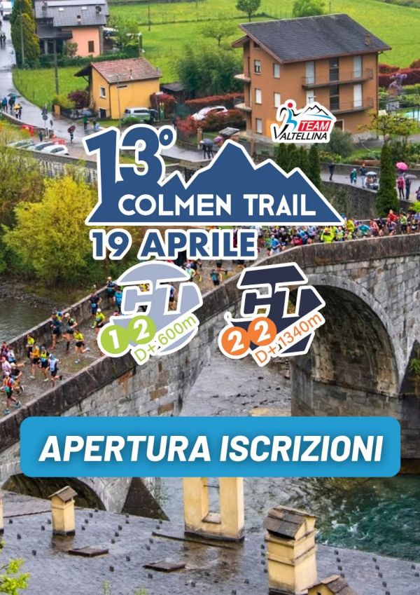 iscrizioni colmen trail