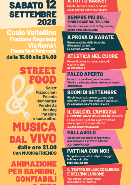 Cosiofest programma