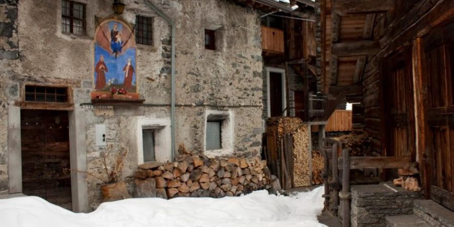 Biorca Bagini ciaspolate inverno